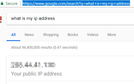what is my ip address